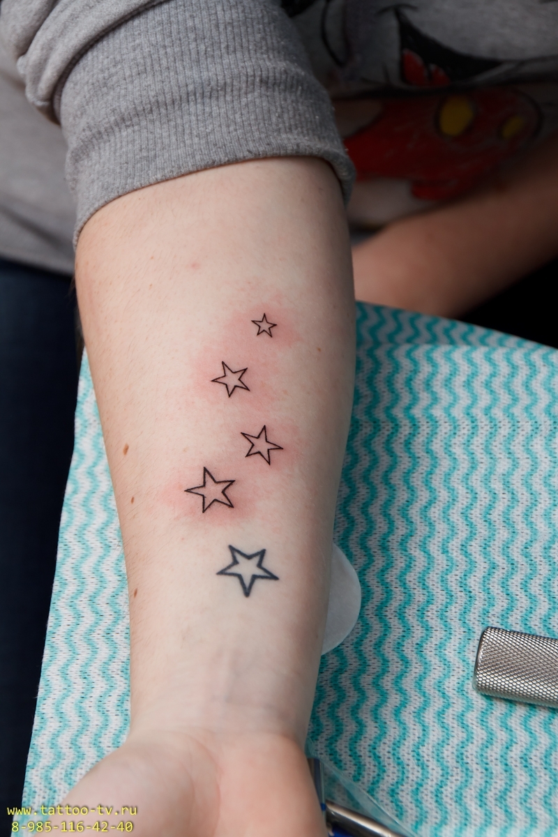 Татуировка Звёзды