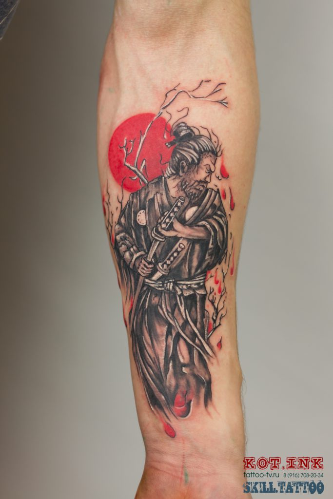 Тату Воина • 11 • KOT.INK - Tattoo Татуировка в Солнечногорске +7 (991) 938-28-22 KOT.INK Тату Солнечногорск