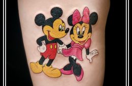 Мультяшные татуировки