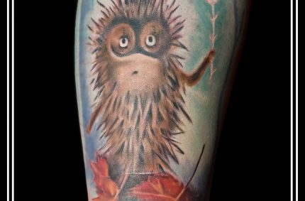 Ежик в Тумане тату