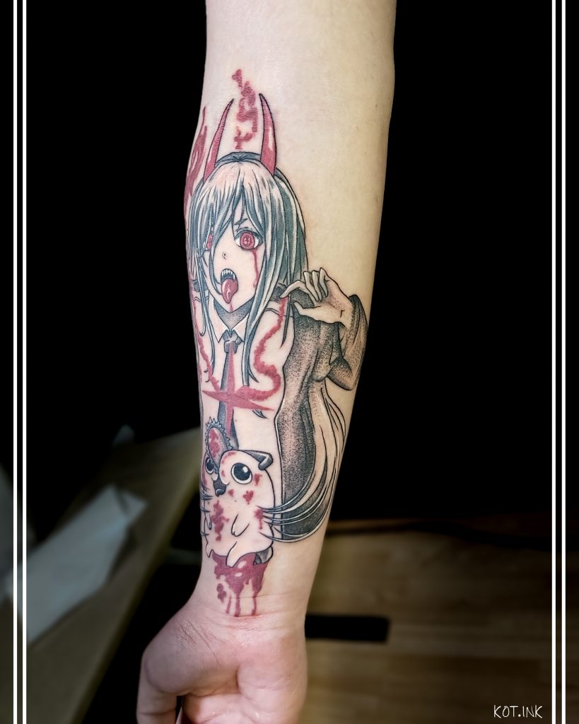 Аниме тату • 4 • KOT.INK - Tattoo Татуировка в Солнечногорске +7 (991) 938-28-22 Tattoo +7 (926) 254-72-50 • (20.11.2025) • KOT.INK - Tattoo Татуировка в Солнечногорске +7 (991) 938-28-22 • Tattoo - KOT.INK - Татуировка в Солнечногорске, Клину, Зеленограде. Лучшая тату студия Солнечногорска kot ink 9